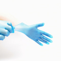 Guante de guantes de PVC guante de vinilo mezclado con guantes adicionales